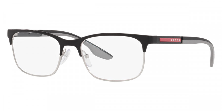 Color: Matte Black/Silver Rubber (08P1O1) - Prada PS52NV08P1O153