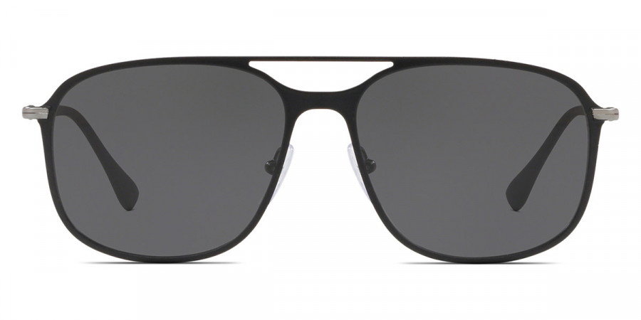 Prada™ Lifestyle PS 53TS DG05S0 56 - Black Rubber/Gunmetal Rubber