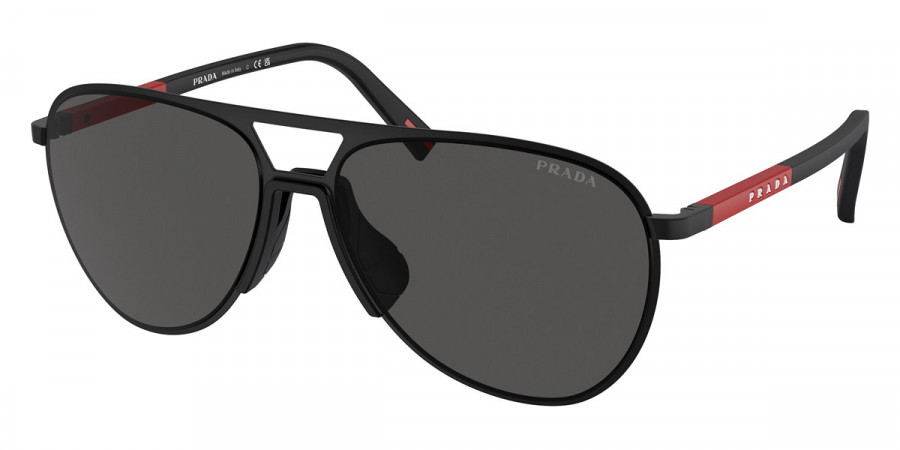 Color: Matte Black/Rubbered Black (1BO06F) - Prada Linea Rossa PS53ZS1BO06F59