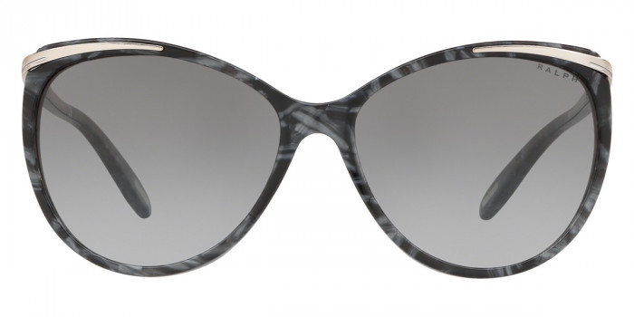 Ralph Lauren RA5150 573611 59 Shiny Black Marble Silver Sunglasses