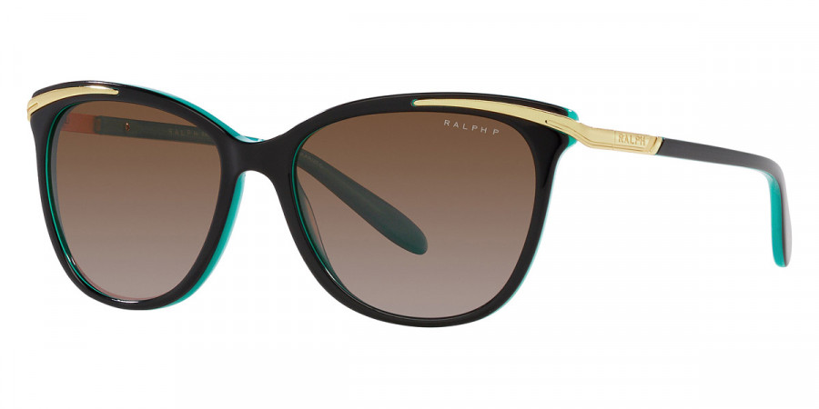 Color: Black on Acquamarine (6076T5) - Ralph Lauren RA52036076T554