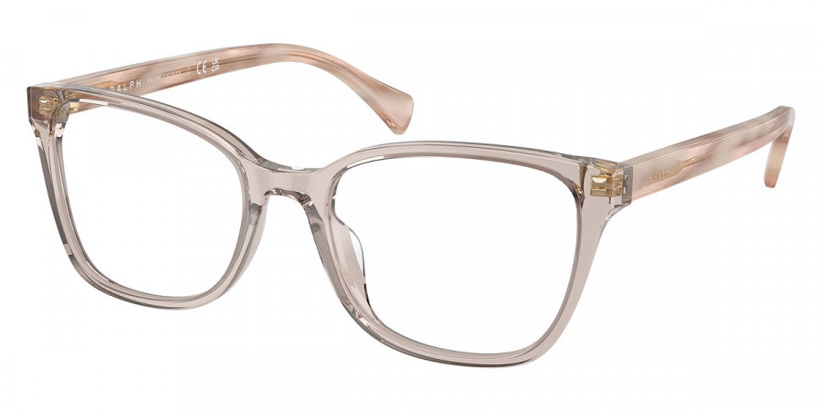 Ralph Lauren™ RA7137U 6124 53 - Shiny Transparent Beige/Striped Rose Beige