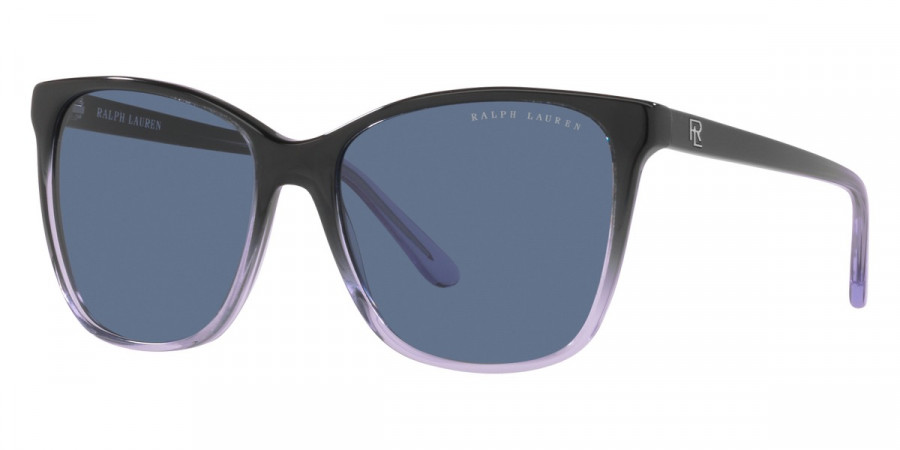 Color: Shiny Gradient Black/Transparent Blue (602180) - Ralph Lauren RL820160218056