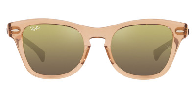 Ray-Ban™ RB0707SM 954/G4 50 Striped Havana Sunglasses