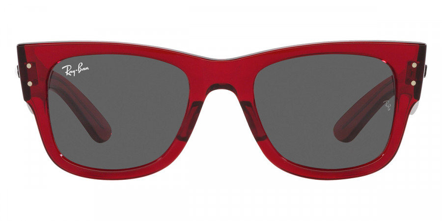 Ray-Ban™ Mega Wayfarer RB0840S 6679B1 51 - Transparent Red