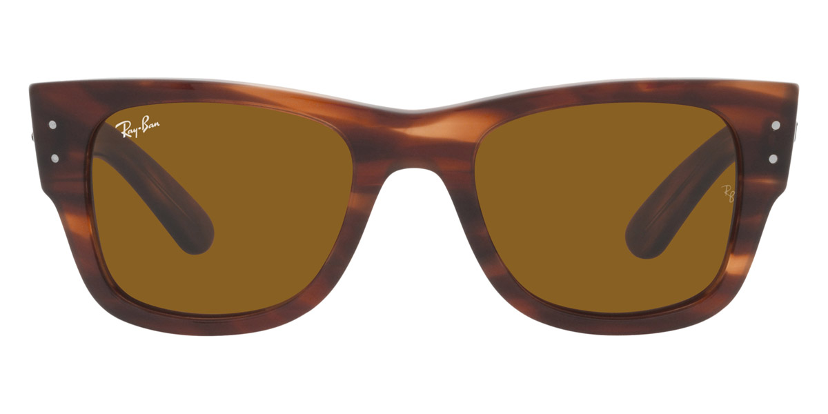 Ray-Ban™ Mega Wayfarer RB0840SF 954/33 52 - Striped Havana