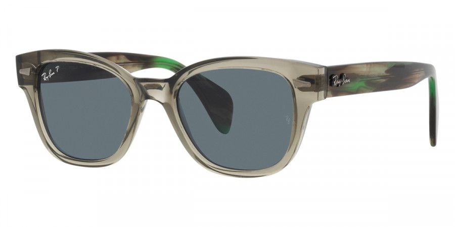 Color: Transparent Green (66353R) - Ray-Ban RB0880S66353R49