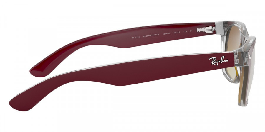 Color: Top Matte Bordo' on Transparent (605485) - Ray-Ban RB213260548555