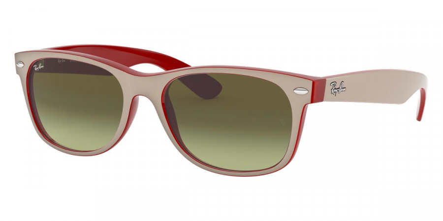 Color: Matte Beige on Opal Red (6307A6) - Ray-Ban RB21326307A658