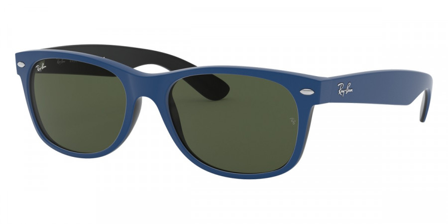 Color: Rubber Blue On Black (646331) - Ray-Ban RB213264633155