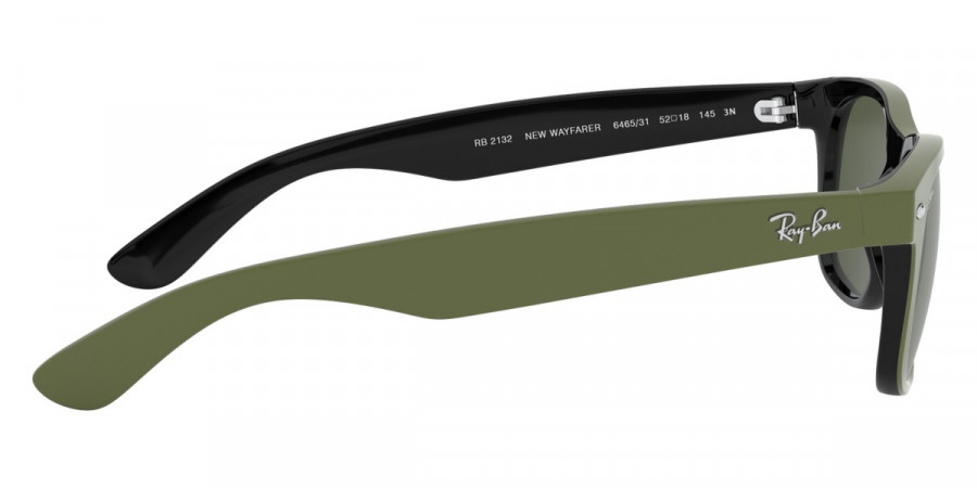 Color: Rubber Military Green On Black (646531) - Ray-Ban RB213264653155