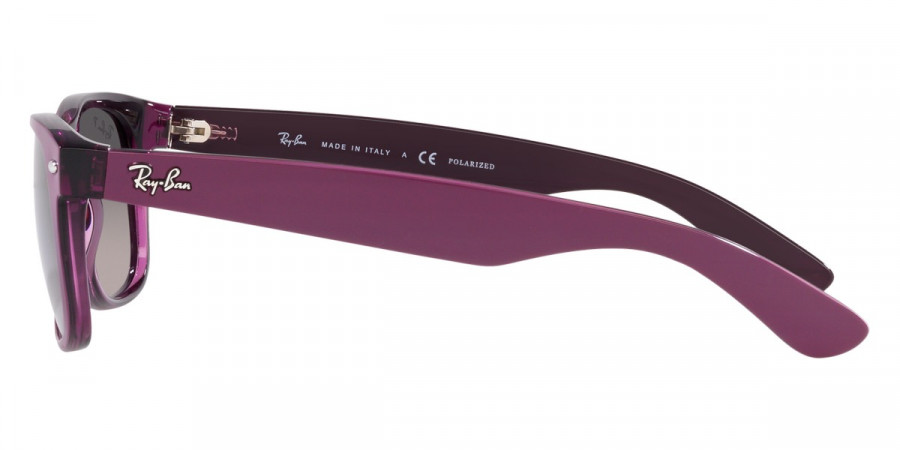 Color: Matte Violet on Transparent Violet (6606M3) - Ray-Ban RB21326606M355