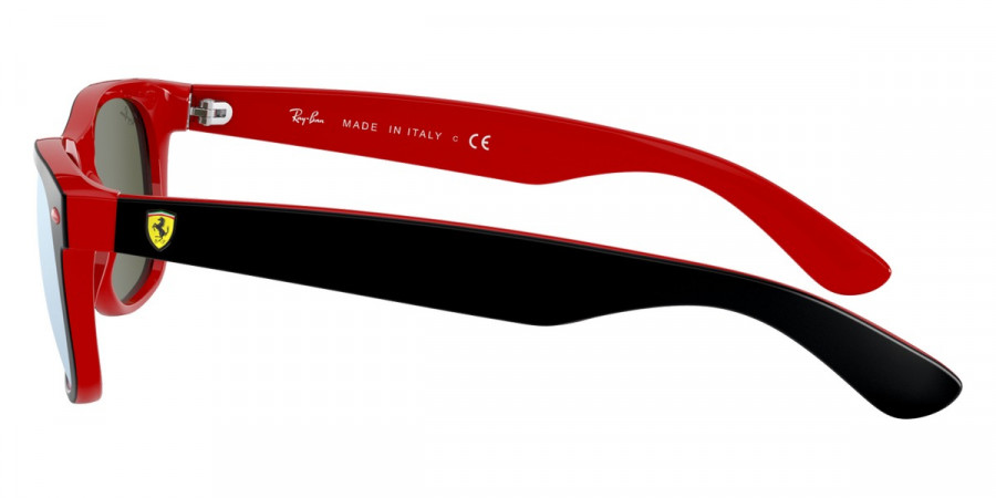 Color: Matte Black On Red (F63830) - Ray-Ban RB2132MF6383055