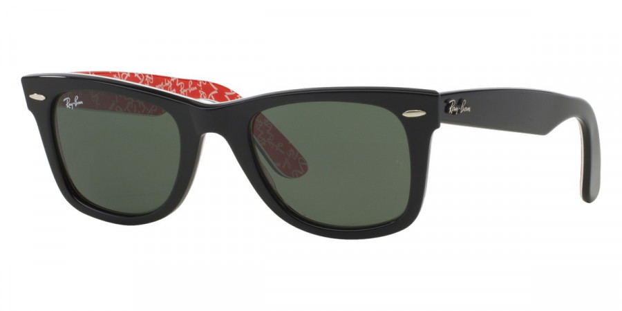 Color: Black on Red Texture (1016) - Ray-Ban RB2140101650