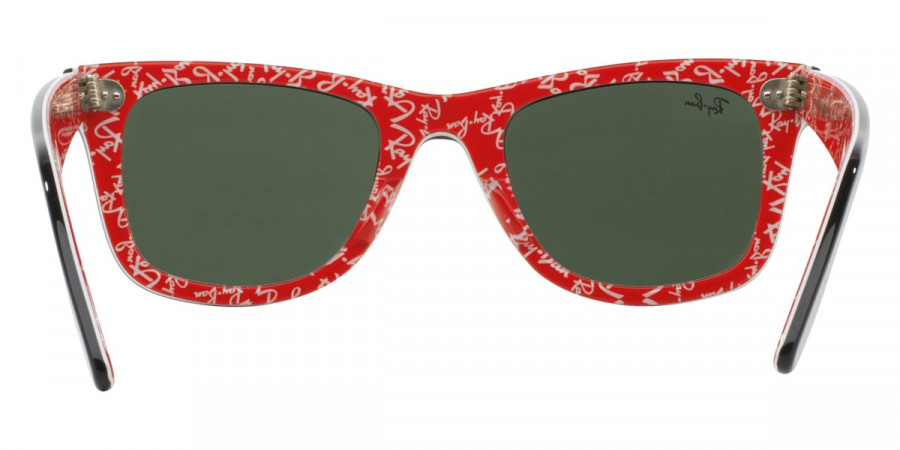 Color: Black on Red Texture (1016) - Ray-Ban RB2140101650