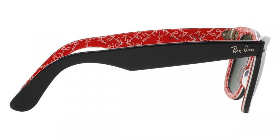 Color: Black on Red Texture (1016) - Ray-Ban RB2140101650