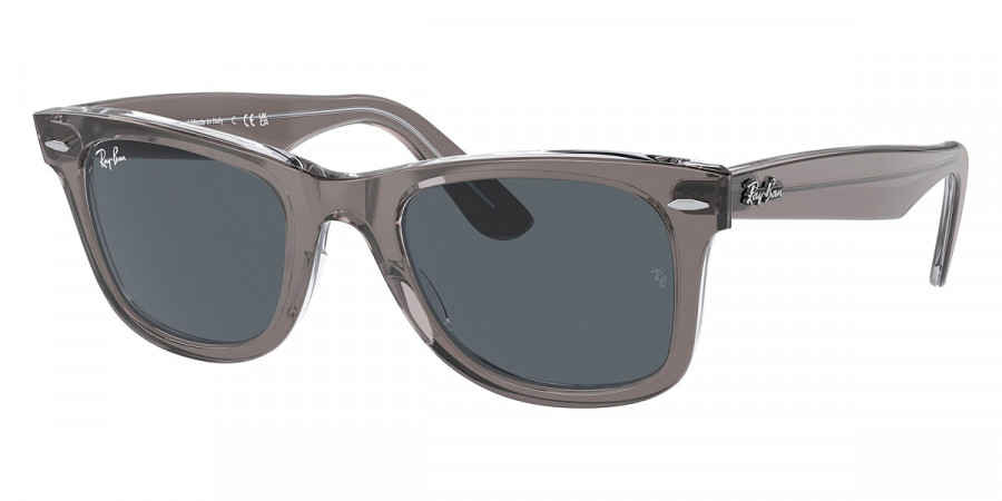 Ray-Ban™ Wayfarer RB2140 1355R5 50 - Gray on Transparent