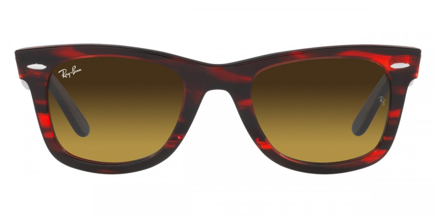 Ray-Ban™ Wayfarer RB2140 136285 50 - Striped Red