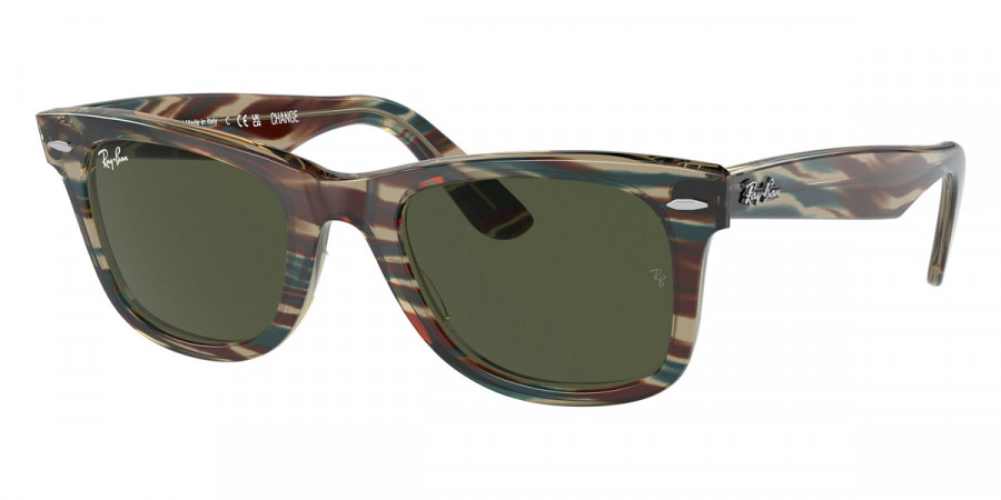 Ray-Ban™ Wayfarer RB2140 138731 50 - Photo Striped Gray