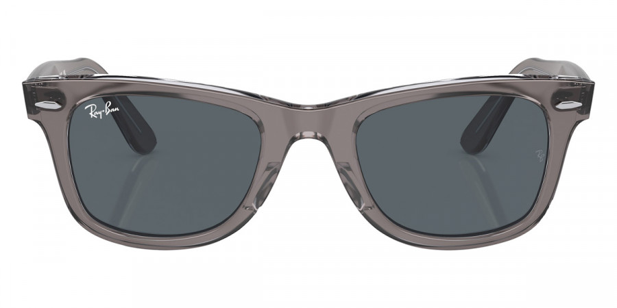 Ray-Ban™ Wayfarer RB2140F 1355R5 52 - Gray on Transparent