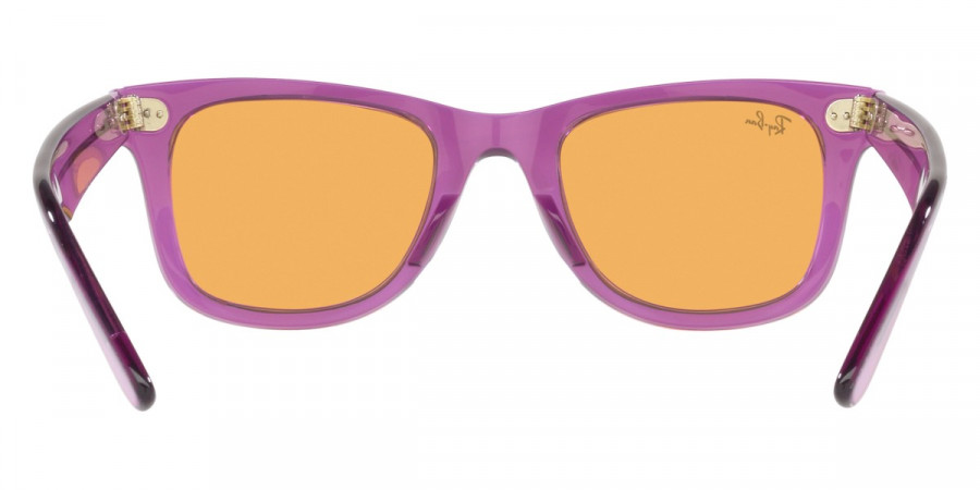 Color: Transparent Violet (661313) - Ray-Ban RB2140F66131352