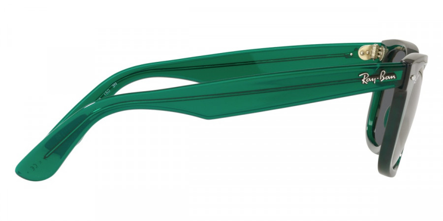 Color: Transparent Green (6615B1) - Ray-Ban RB2140F6615B152