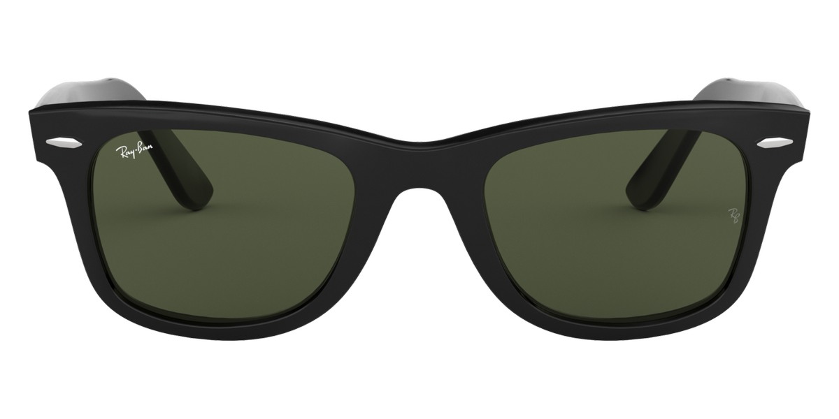 Ray-Ban™ Wayfarer RB2140F 901 52 Black Sunglasses