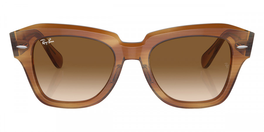 Ray-Ban™ State Street RB2186 140351 49 - Striped Brown