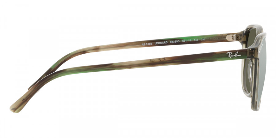 Color: Transparent Green (66355C) - Ray-Ban RB219366355C51