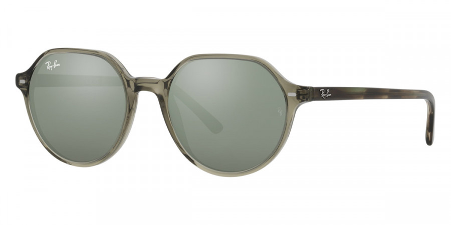 Color: Transparent Green (66355C) - Ray-Ban RB219566355C53