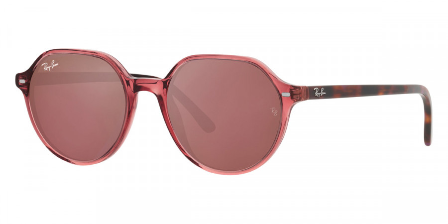 Color: Transparent Pink (66372K) - Ray-Ban RB219566372K51