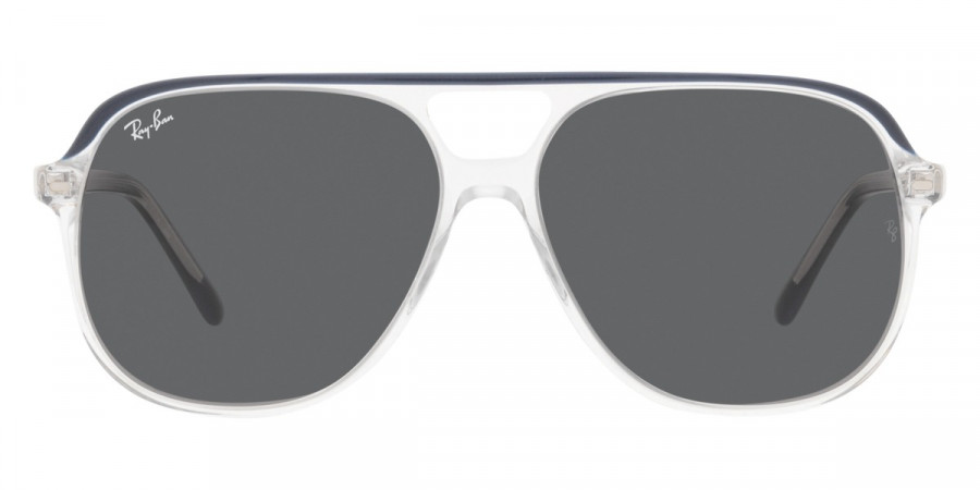 Ray-Ban™ Bill RB2198 1341B1 60 - Blue on Transparent