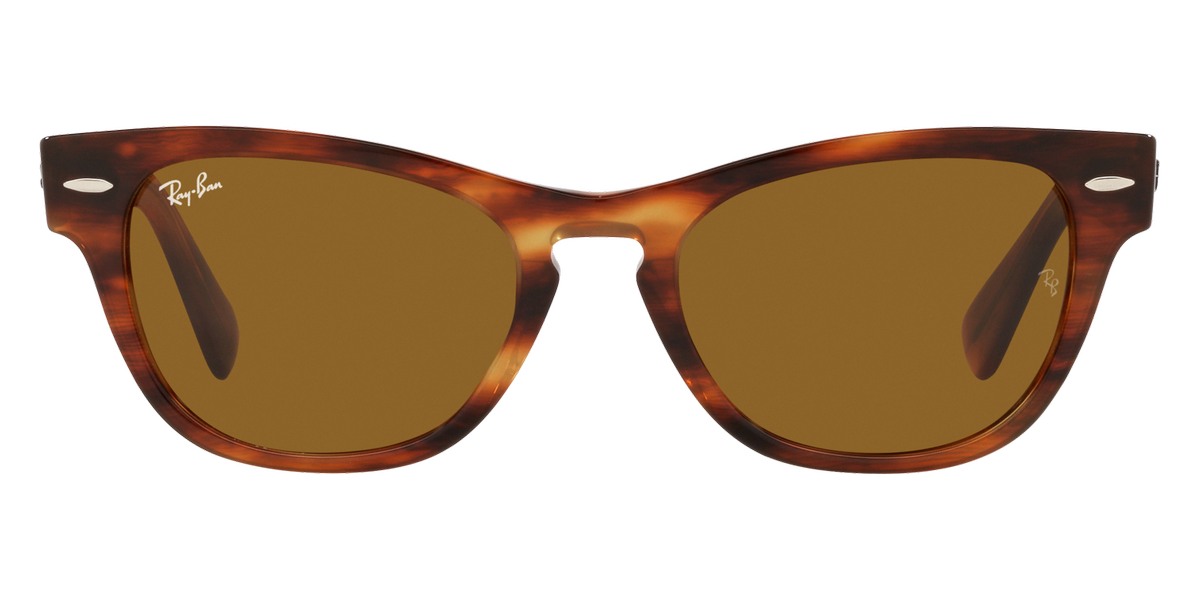 Ray-Ban™ Laramie RB2201 954/33 54 Striped Havana Sunglasses