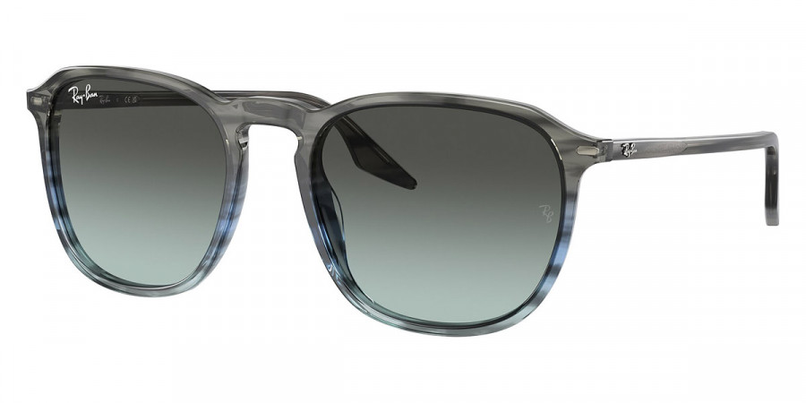 Color: Striped Gray and Blue (1391GK) - Ray-Ban RB22031391GK55