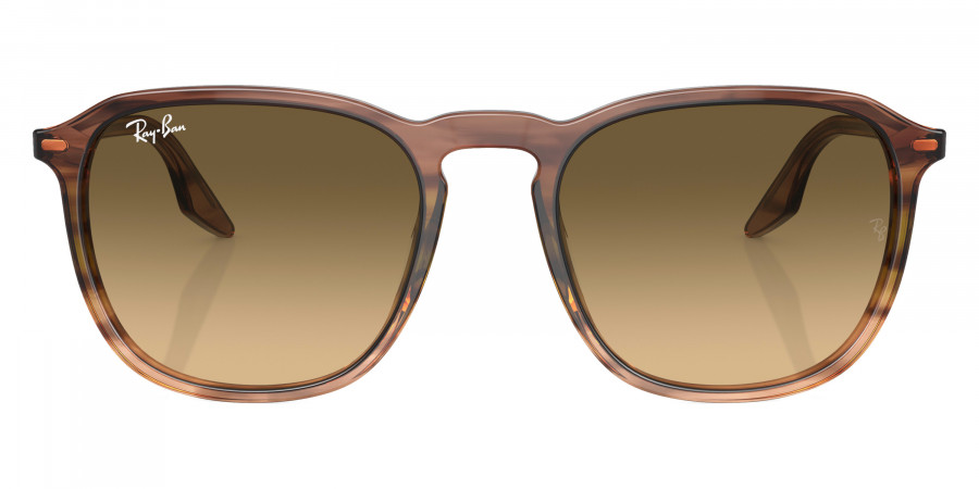 Ray-Ban™ RB2203 13920A 55 - Striped Brown and Green