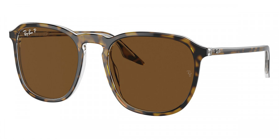 Color: Havana on Transparent (139357) - Ray-Ban RB220313935752