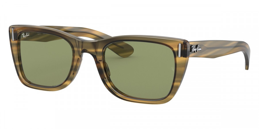 Color: Striped Yellow (13134E) - Ray-Ban RB224813134E52