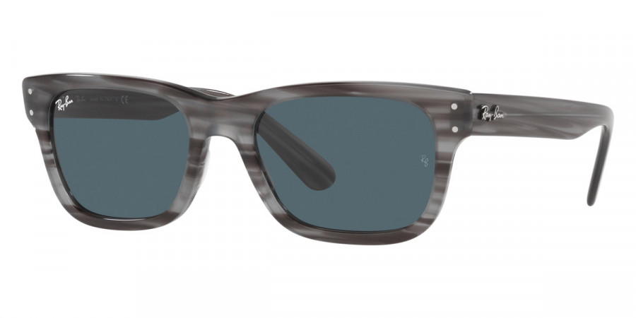 Color: Striped Gray (1314R5) - Ray-Ban RB22831314R558