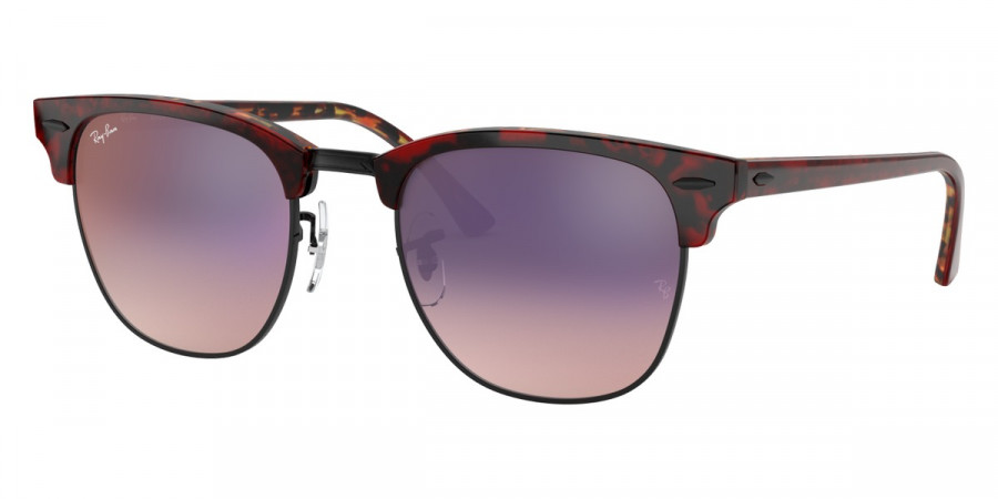 Color: Transparent Red On Havana (12753B) - Ray-Ban RB301612753B51