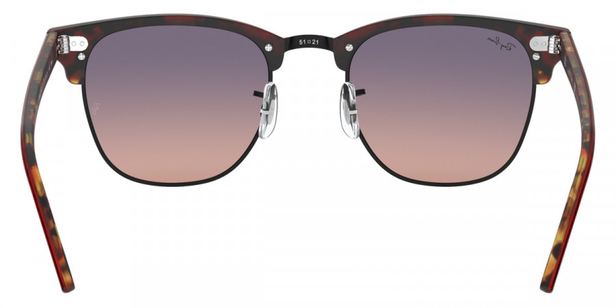 Color: Transparent Red On Havana (12753B) - Ray-Ban RB301612753B51