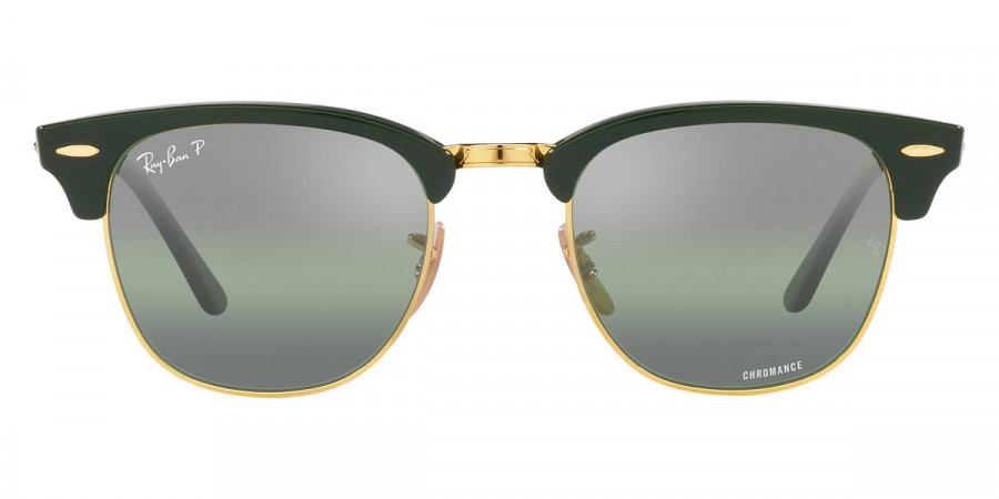 Ray-Ban™ Clubmaster RB3016 1368G4 55 - Green on Gold