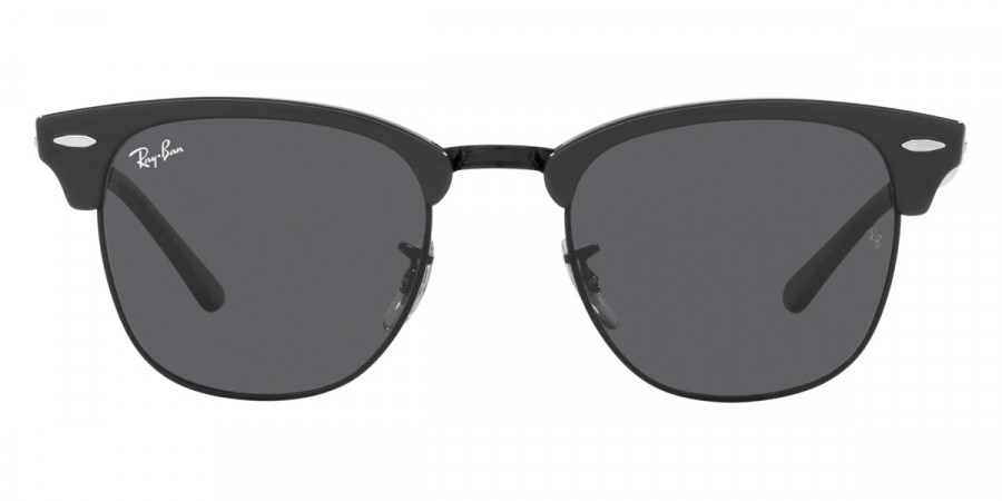 Ray-Ban™ Clubmaster RB3016F 1367B1 55 - Gray on Black