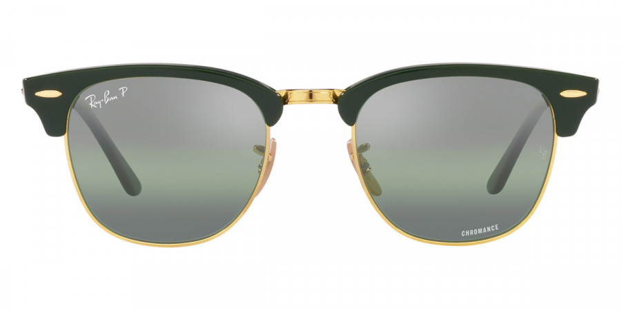 Ray-Ban™ Clubmaster RB3016F 1368G4 55 - Green on Arista