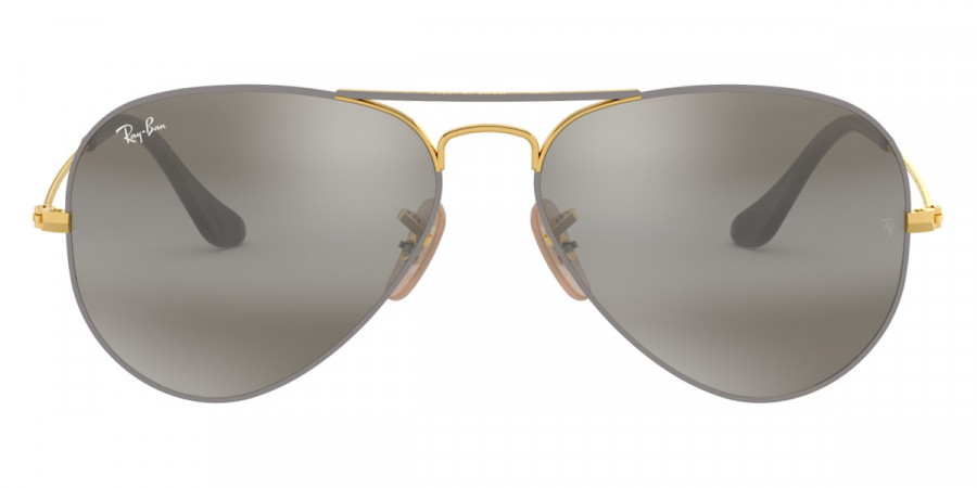 Ray-Ban™ Aviator Large Metal RB3025 9154AH 58 - Matte Gray On Arista