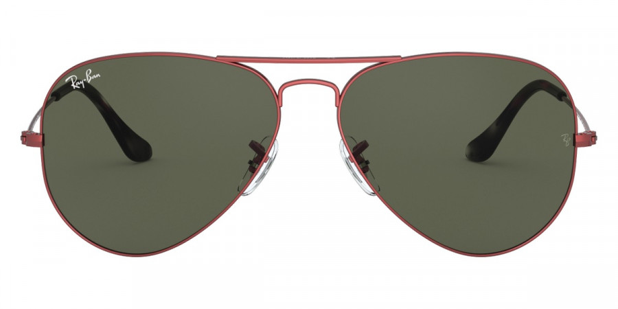 Ray-Ban™ Aviator Large Metal RB3025 918831 55 - Sand Transparent Red