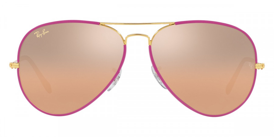 Ray-Ban™ Aviator Full Color RB3025JM 91963E 62 - Violet On Legend Gold