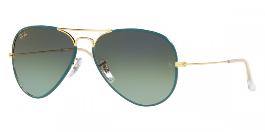 Color: Petroleum On Legend Gold (9196BH) - Ray-Ban RB3025JM9196BH58