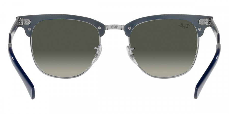 Color: Brushed Blue on Silver (924871) - Ray-Ban RB350792487151