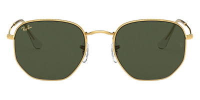 Ray-Ban™ Hexagonal RB3548 001/51 51 Arista Sunglasses