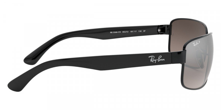 Color: Black (002/5J) - Ray-Ban RB3566CH002/5J65